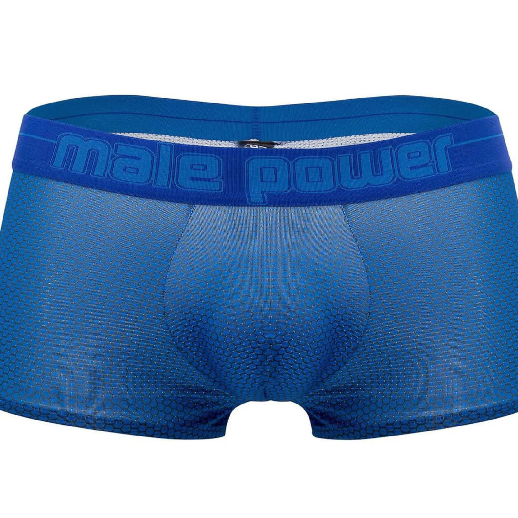 Male Power Sexagon Mini Short - Royal Blue