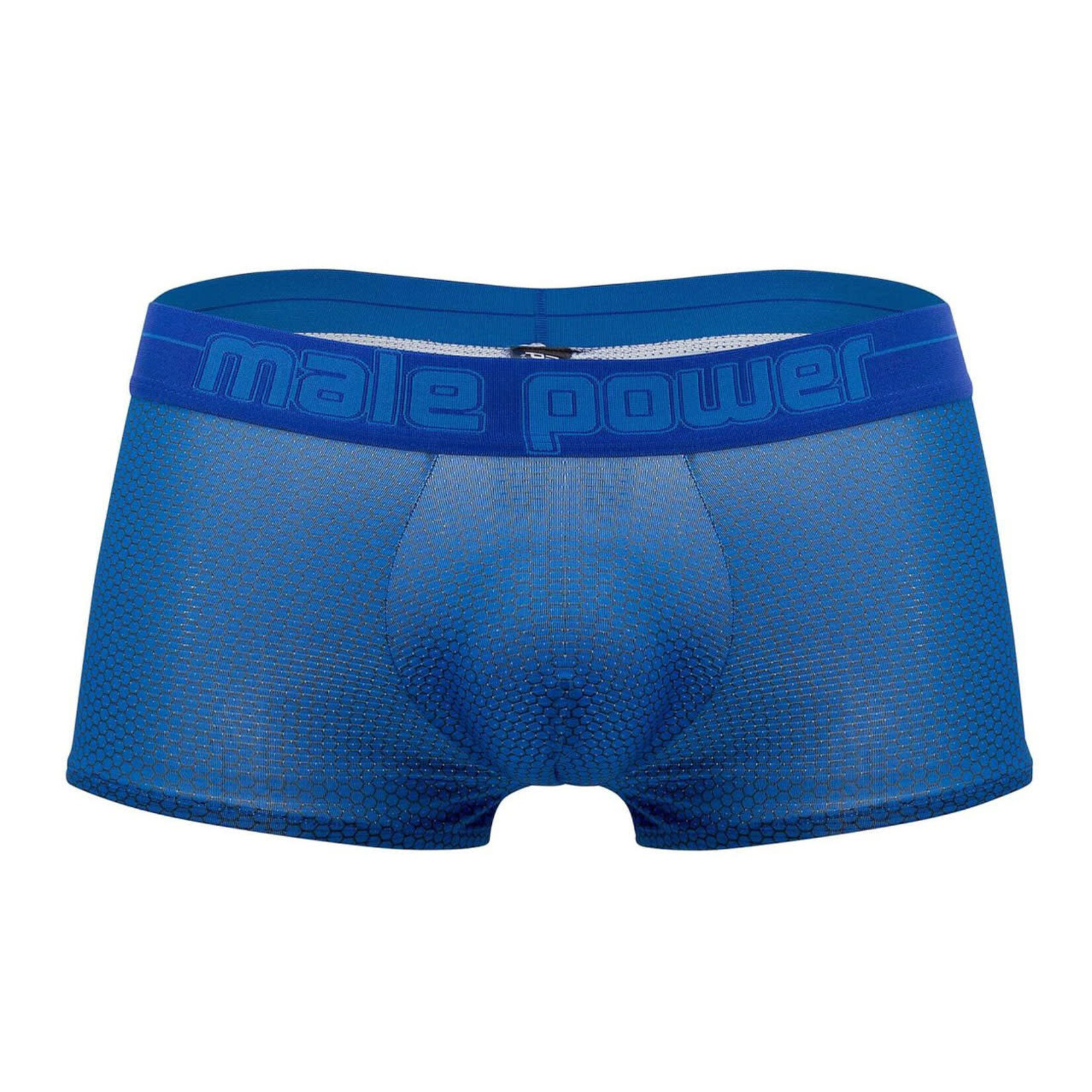 Male Power Sexagon Mini Short - Royal Blue