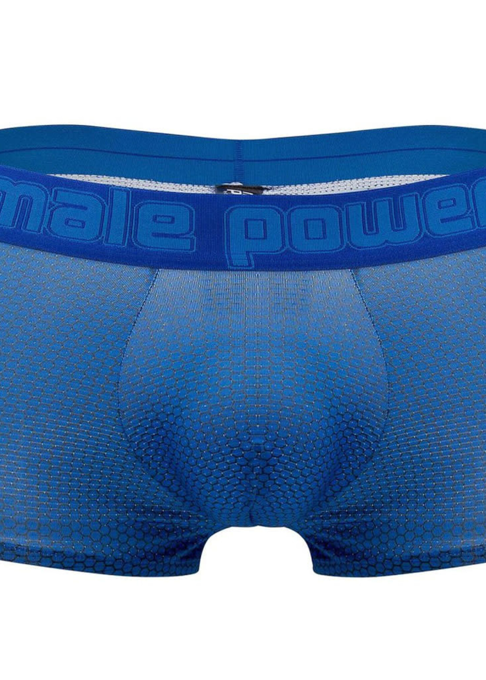 Male Power Sexagon Mini Short - Royal Blue