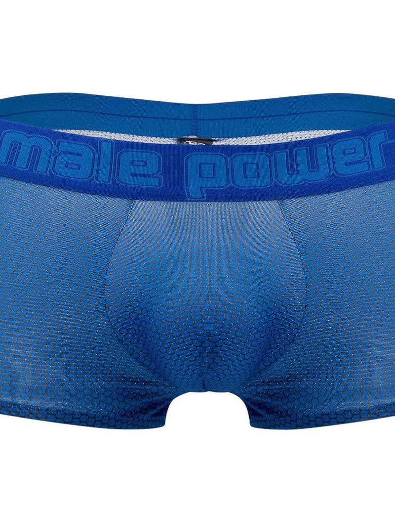 Male Power Sexagon Mini Short - Royal Blue