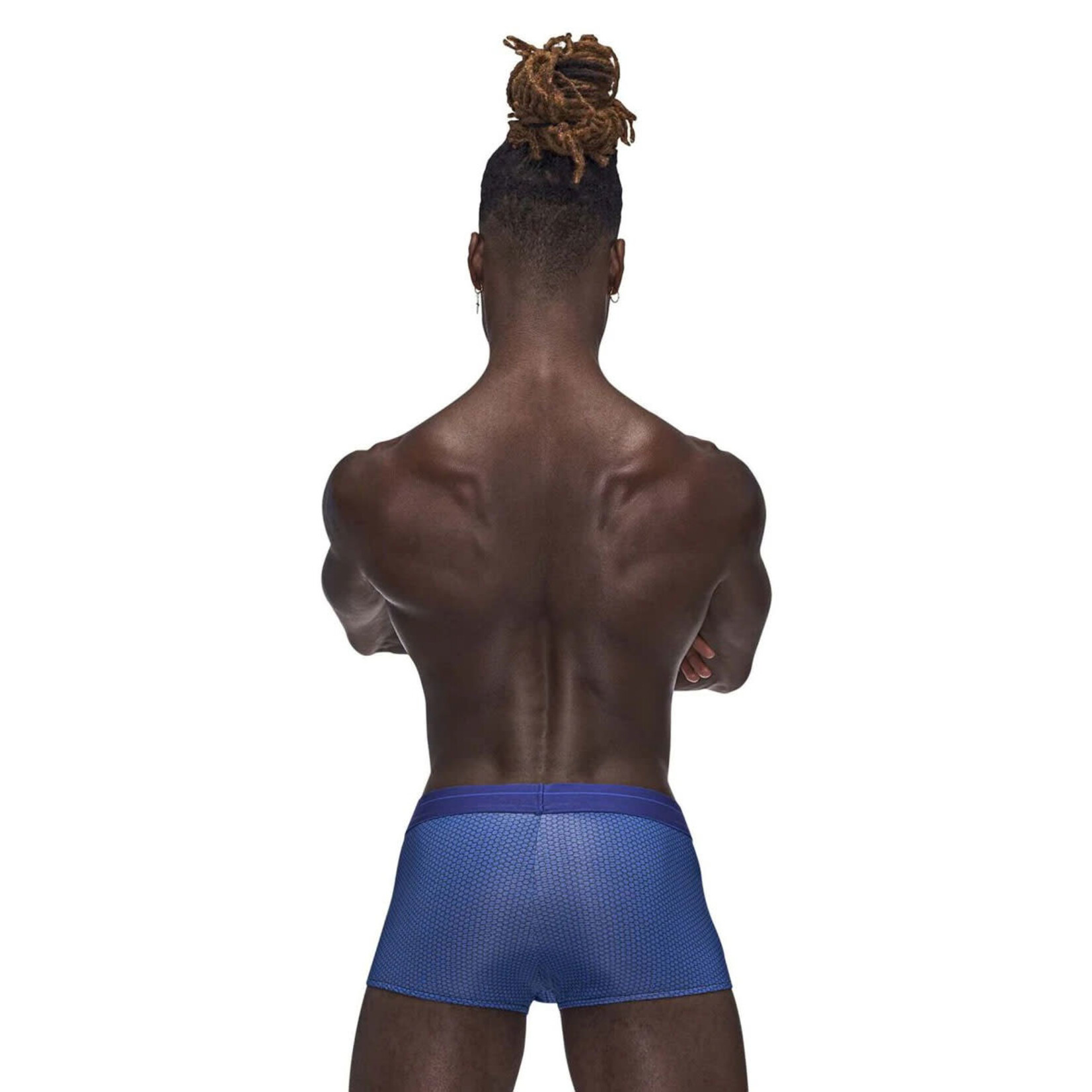 Male Power Sexagon Mini Short - Royal Blue