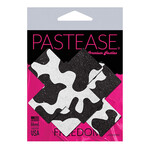 Pastease Pastease Premium Plus X Cow Print Cross - Black/White O/S