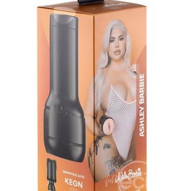 KIIROO Kiiroo Feel Ashley Barbie Stroker Interactive Masturbator - Pussy - Black/Vanilla