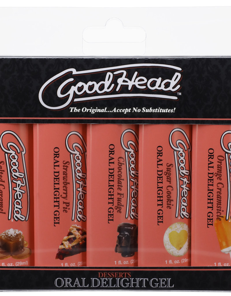 Doc Johnson Goodhead - Oral Delight Gel - 5 Pack