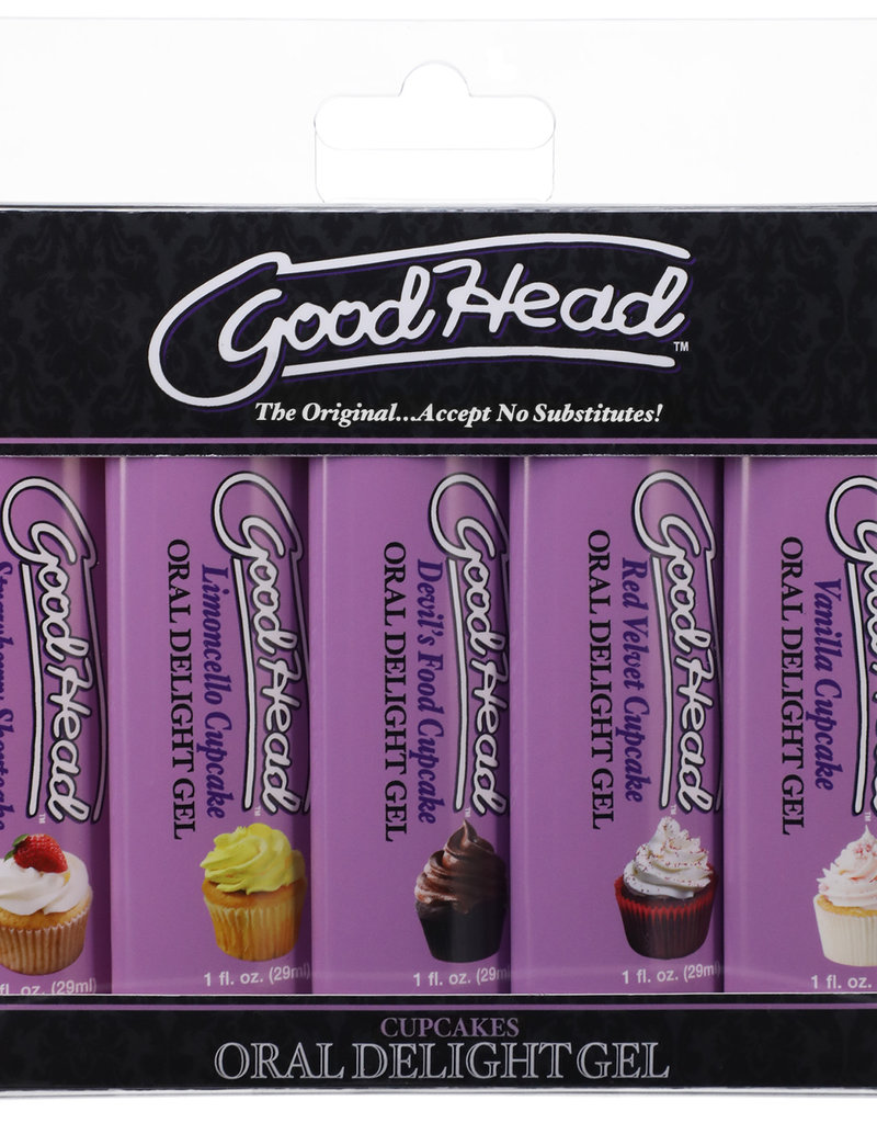 Doc Johnson Goodhead - Oral Delight Gel - 5 Pack