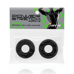 SI Novelties Stay Hard Donuts - 2pack - Black