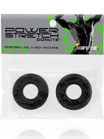 SI Novelties Stay Hard Donuts - 2pack - Black