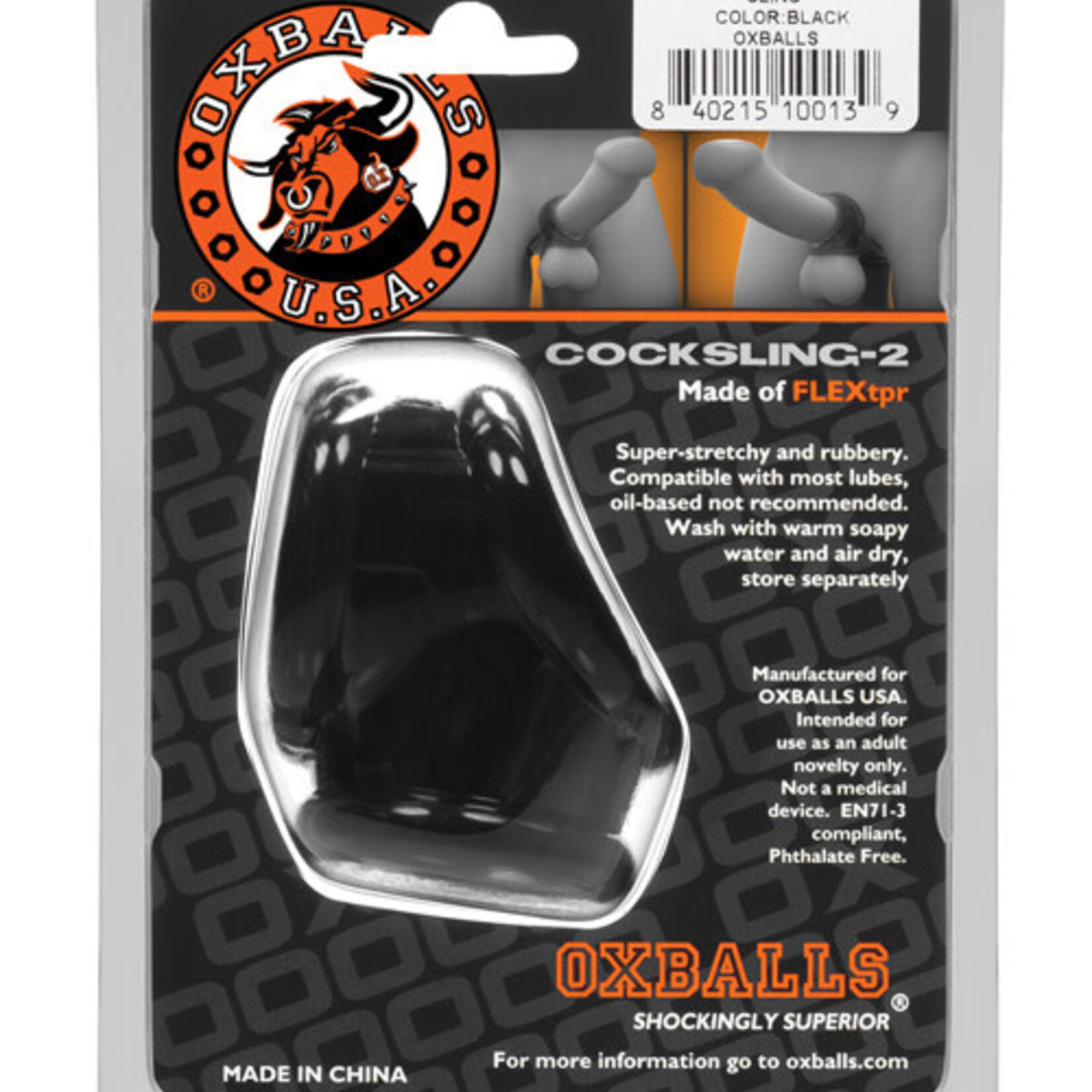 Oxballs Cocksling-2 - Black