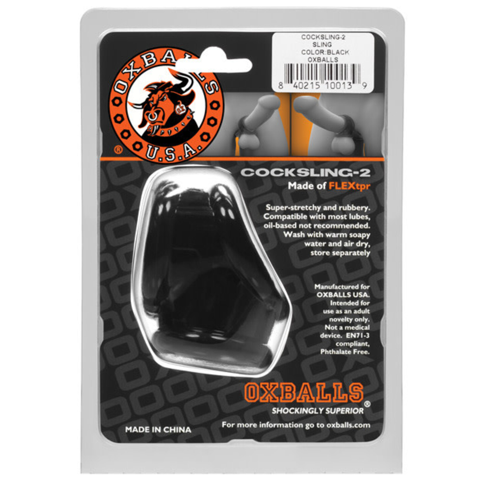 Oxballs Cocksling-2 - Black