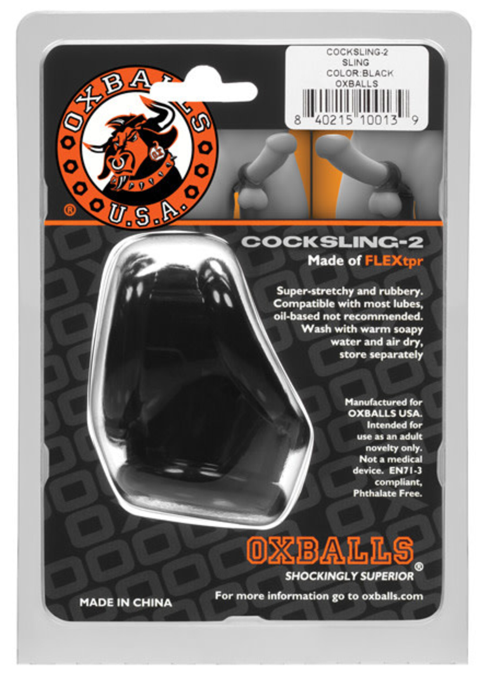 Oxballs Cocksling-2 - Black