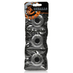 Oxballs Ringer - Cockring 3 Piece Set - Steel