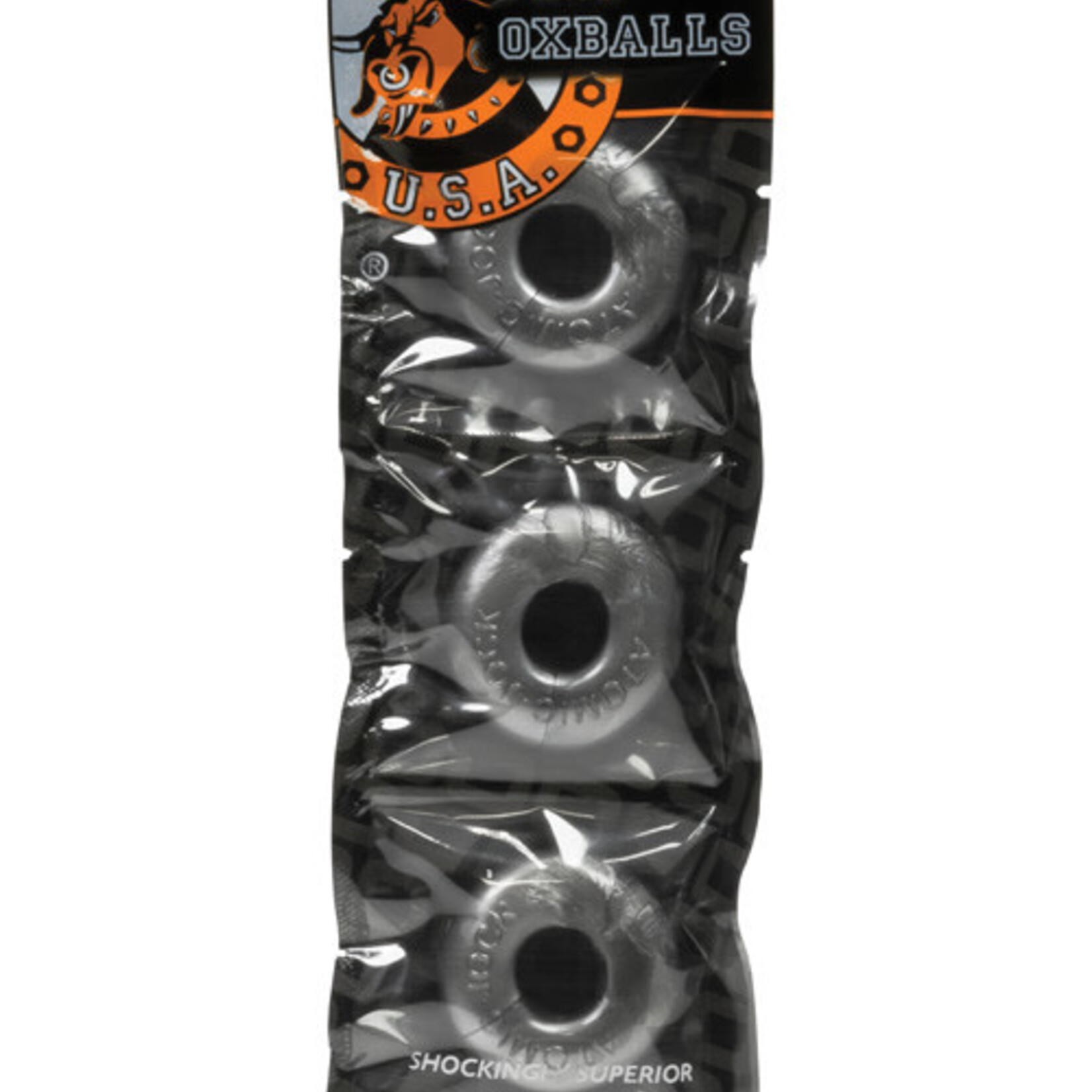Oxballs Ringer - Cockring 3 Piece Set - Steel