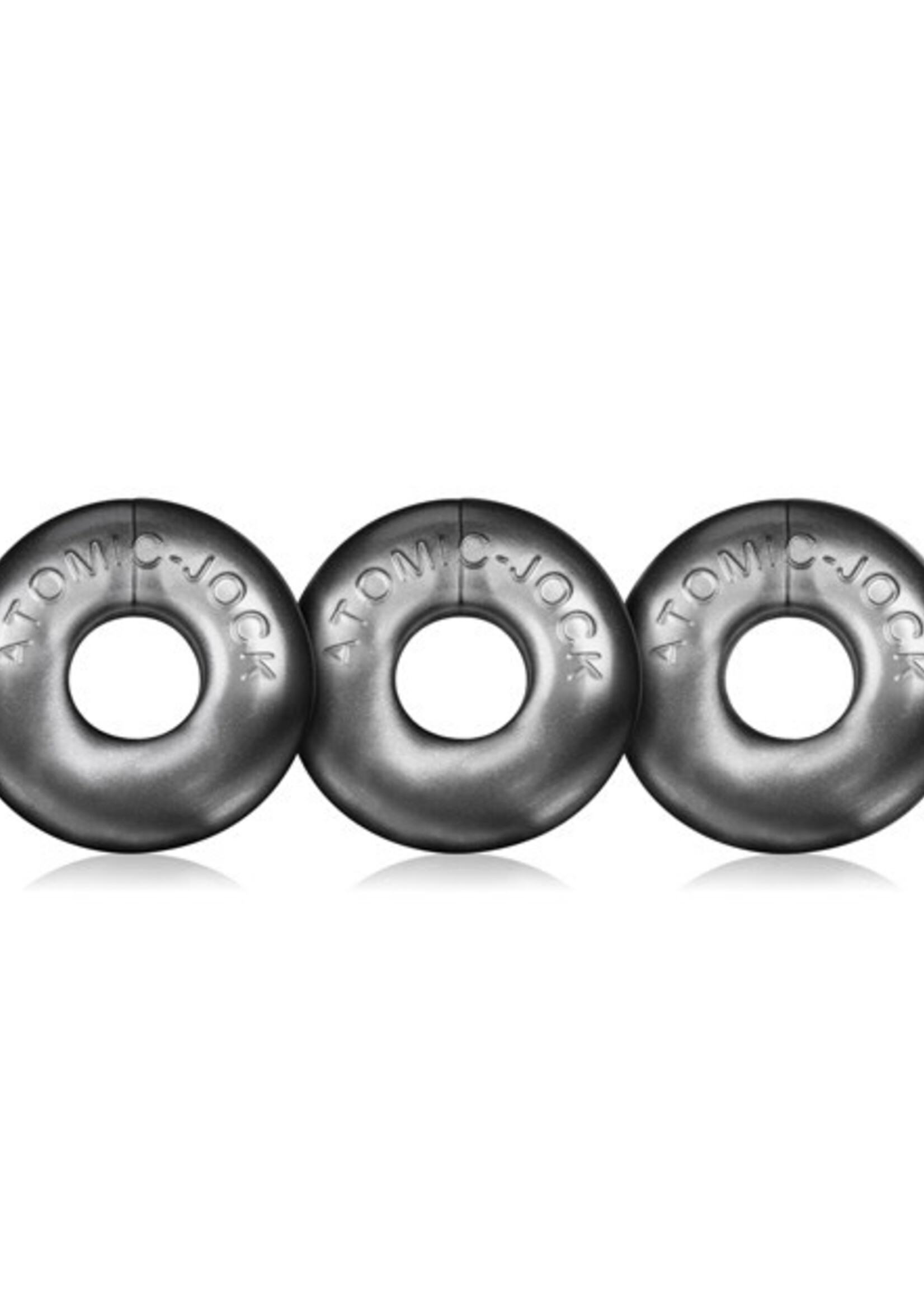 Oxballs Ringer - Cockring 3 Piece Set - Steel