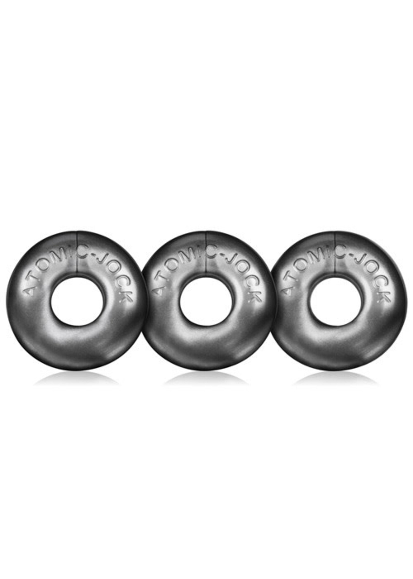 Oxballs Ringer - Cockring 3 Piece Set - Steel