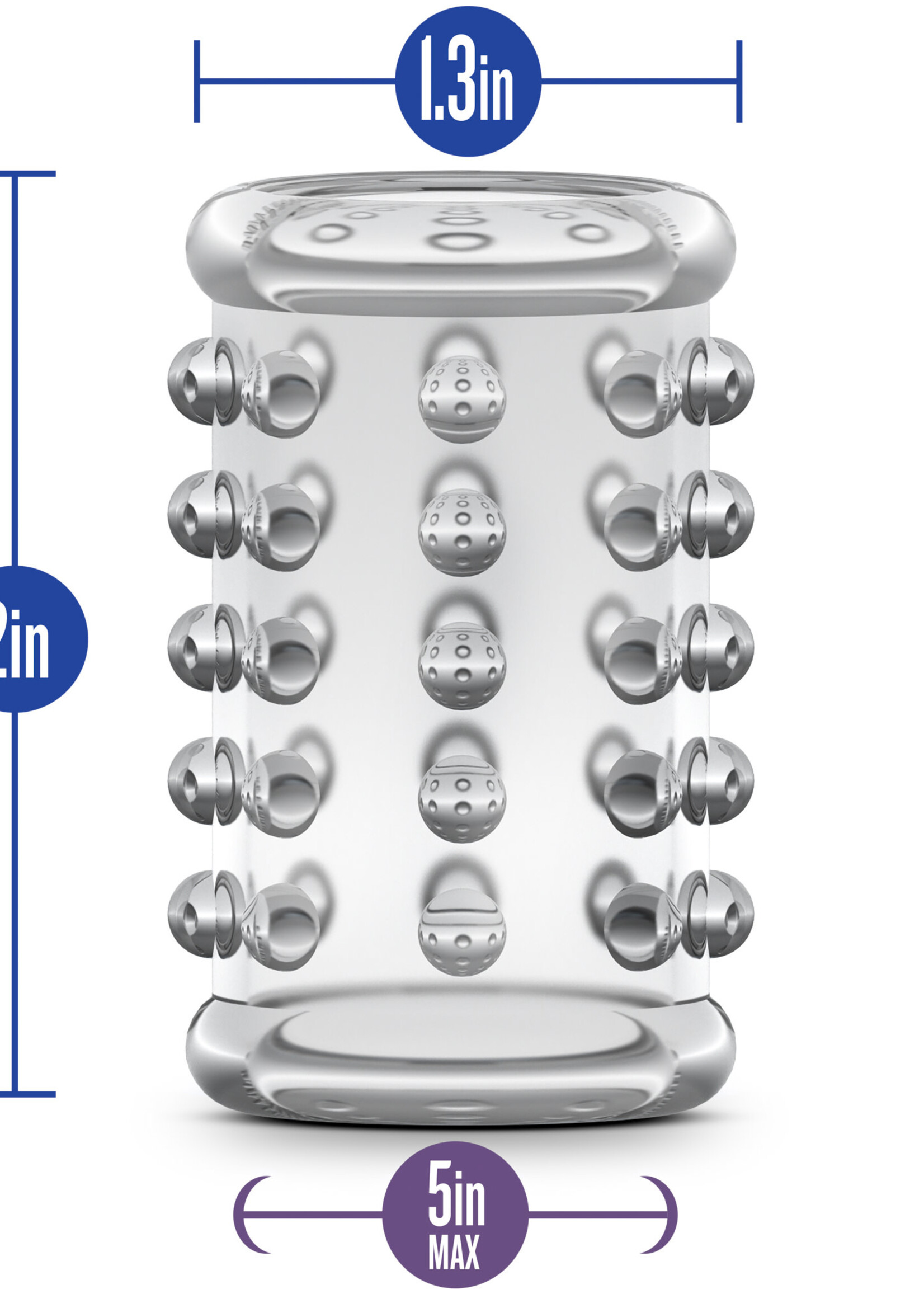 Blush Novelties Stay Hard Cock Sleeve 02 - Clear