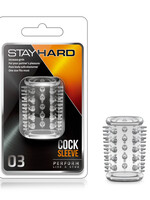 Blush Novelties Stay Hard Cock Sleeve 03 - Clear