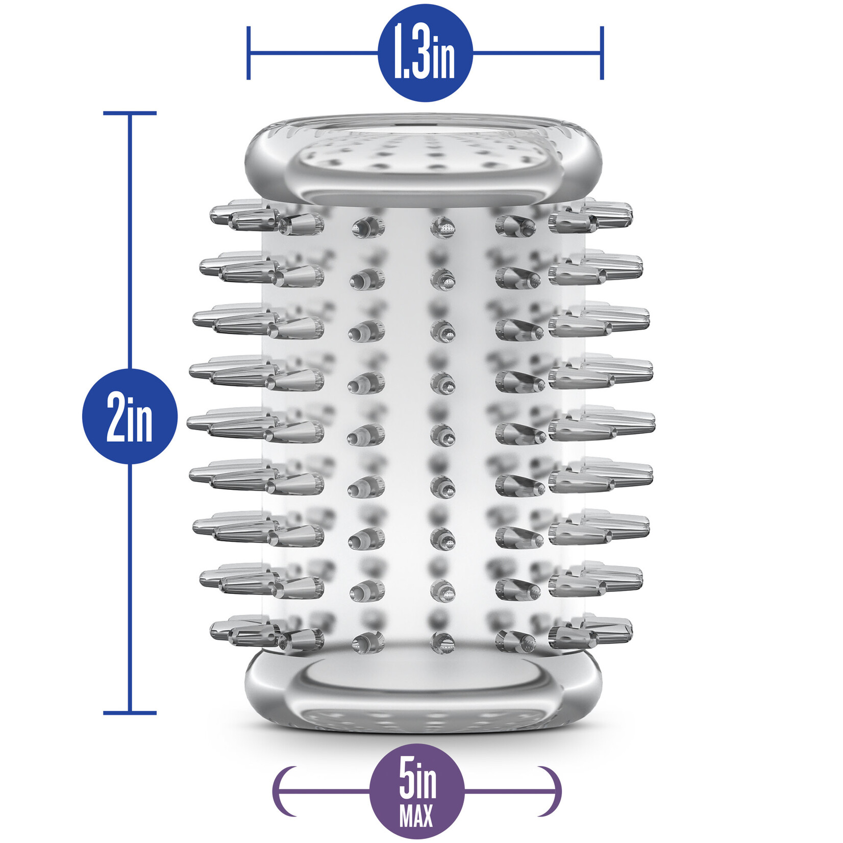 Blush Novelties Stay Hard Cock Sleeve 01 - Clear