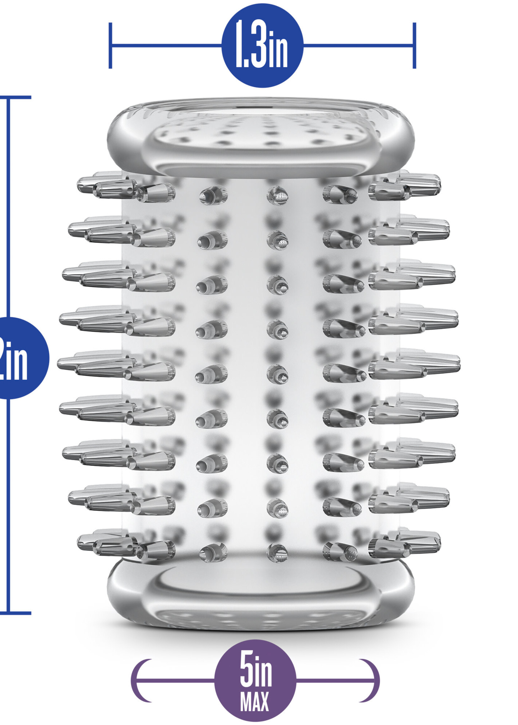 Blush Novelties Stay Hard Cock Sleeve 01 - Clear