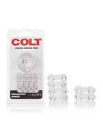 California Exotic Novelties Colt Enhancer Rings - Clear