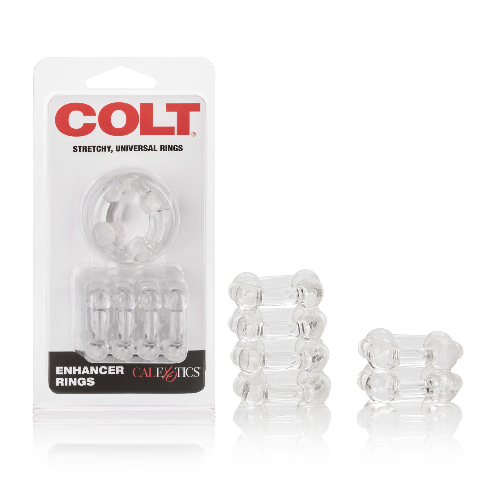 California Exotic Novelties Colt Enhancer Rings - Clear