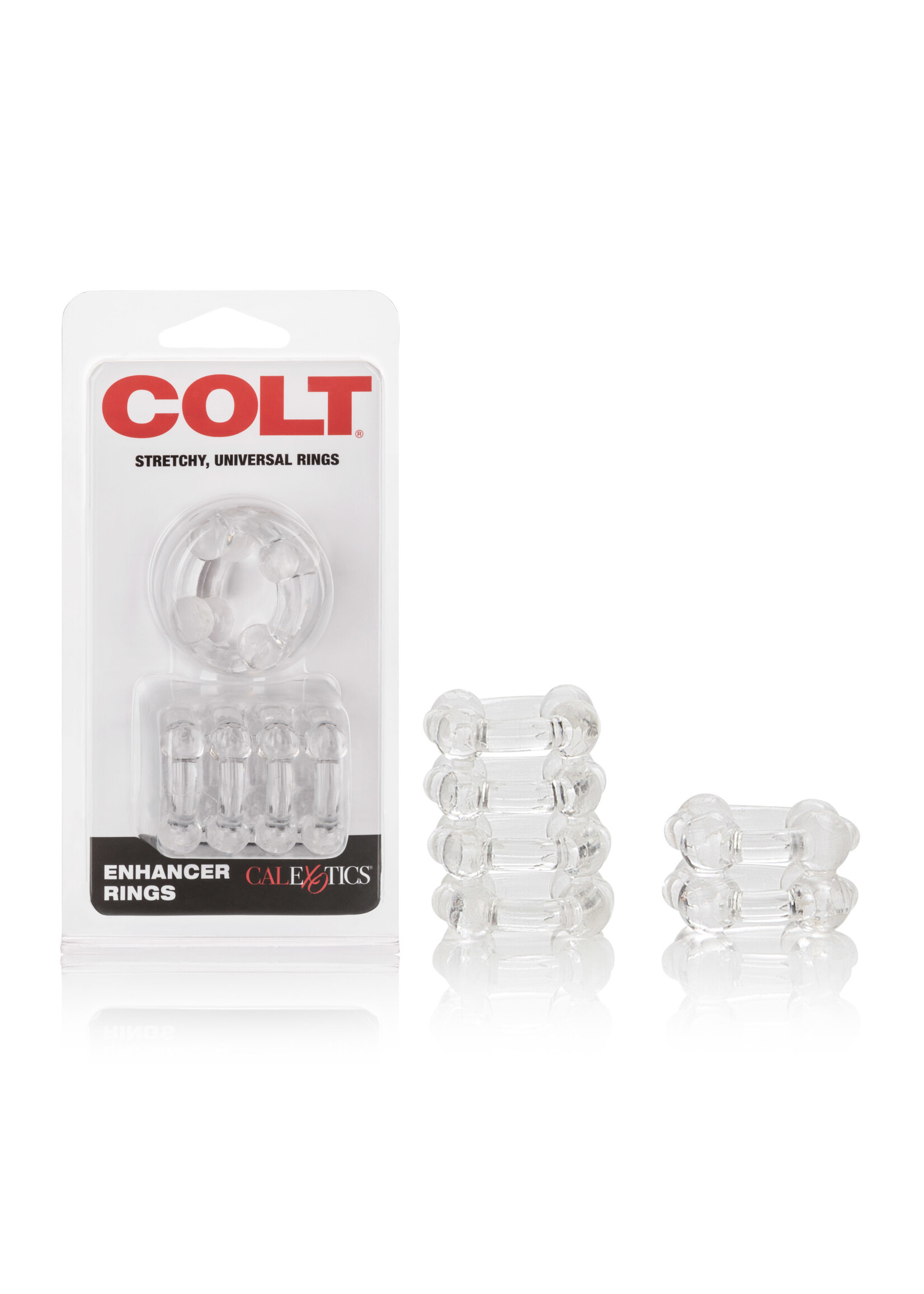 California Exotic Novelties Colt Enhancer Rings - Clear