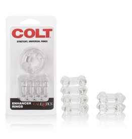 California Exotic Novelties Colt Enhancer Rings - Clear