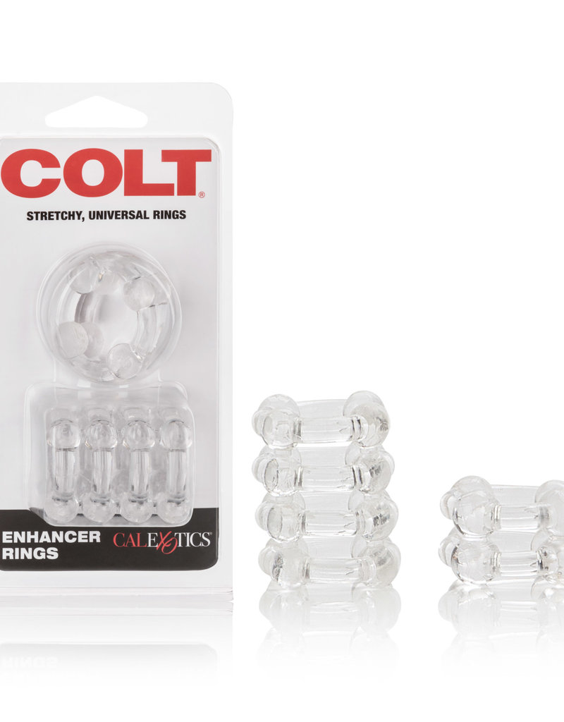 California Exotic Novelties Colt Enhancer Rings - Clear