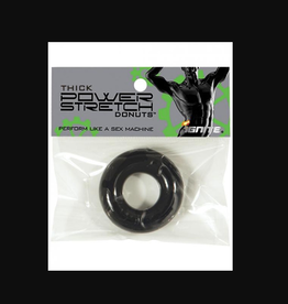 SI Novelties Thick Power Stretch Donuts - Black