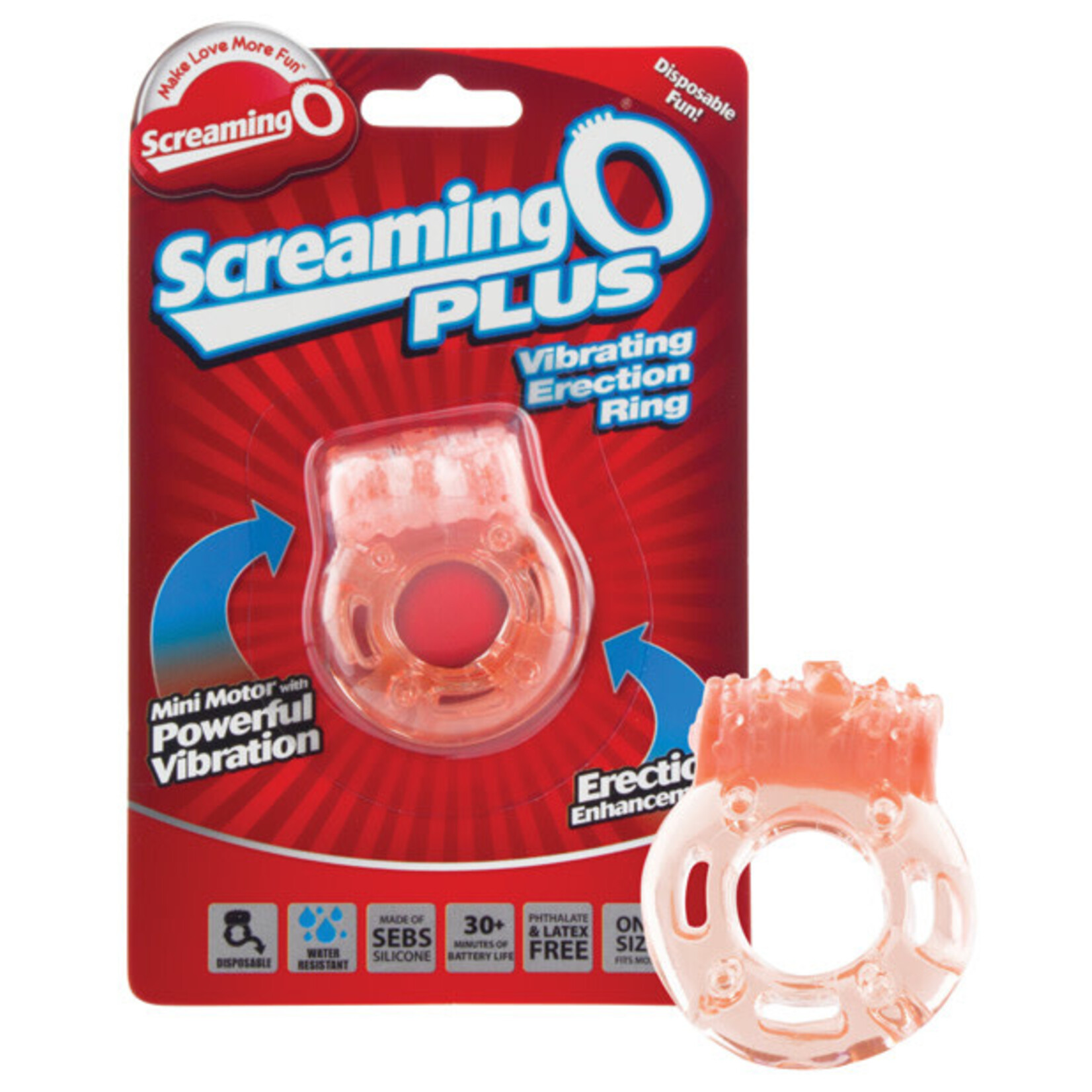 Screaming O Screaming O Plus - Vibrating Erection Ring