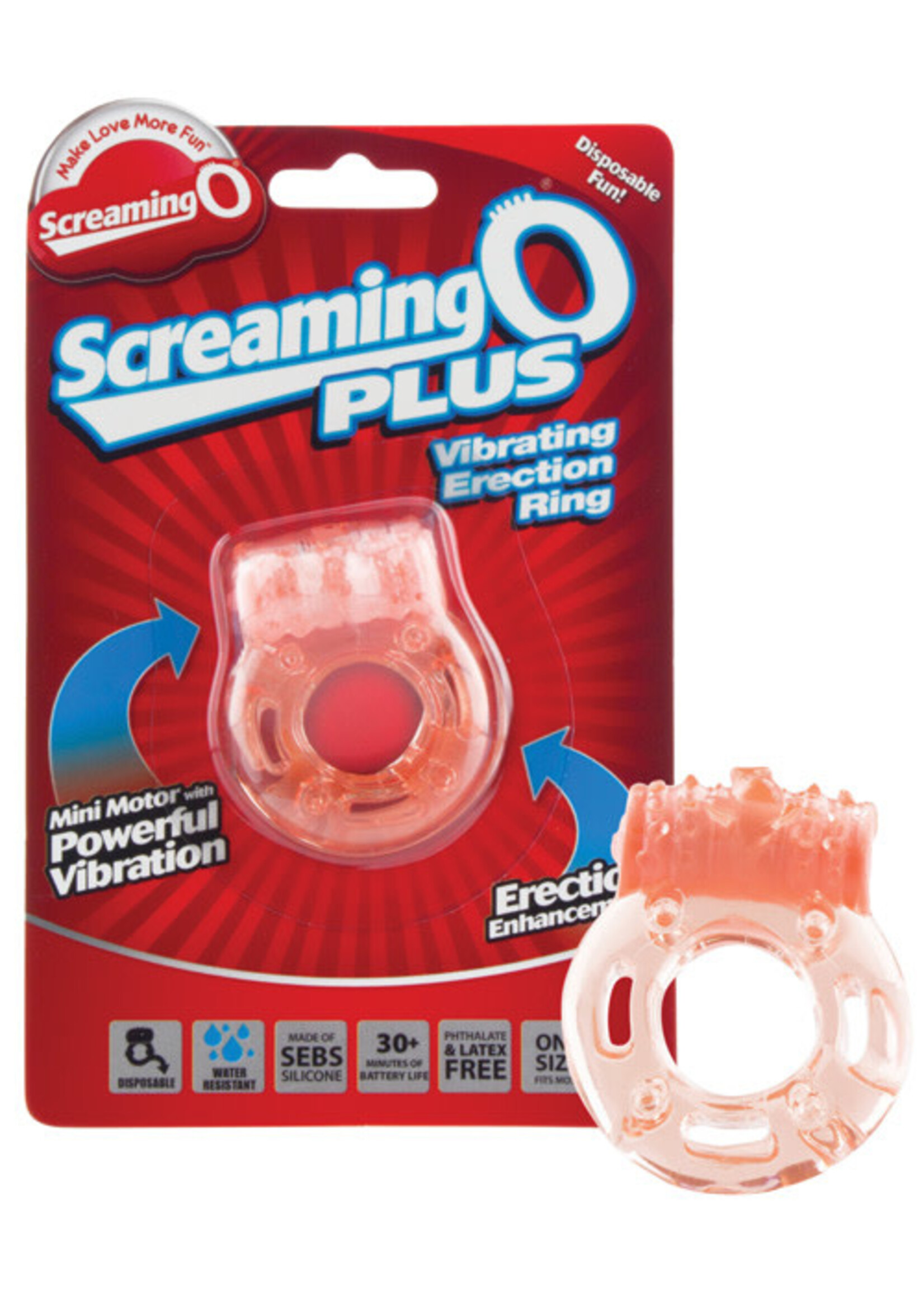 Screaming O Screaming O Plus - Vibrating Erection Ring