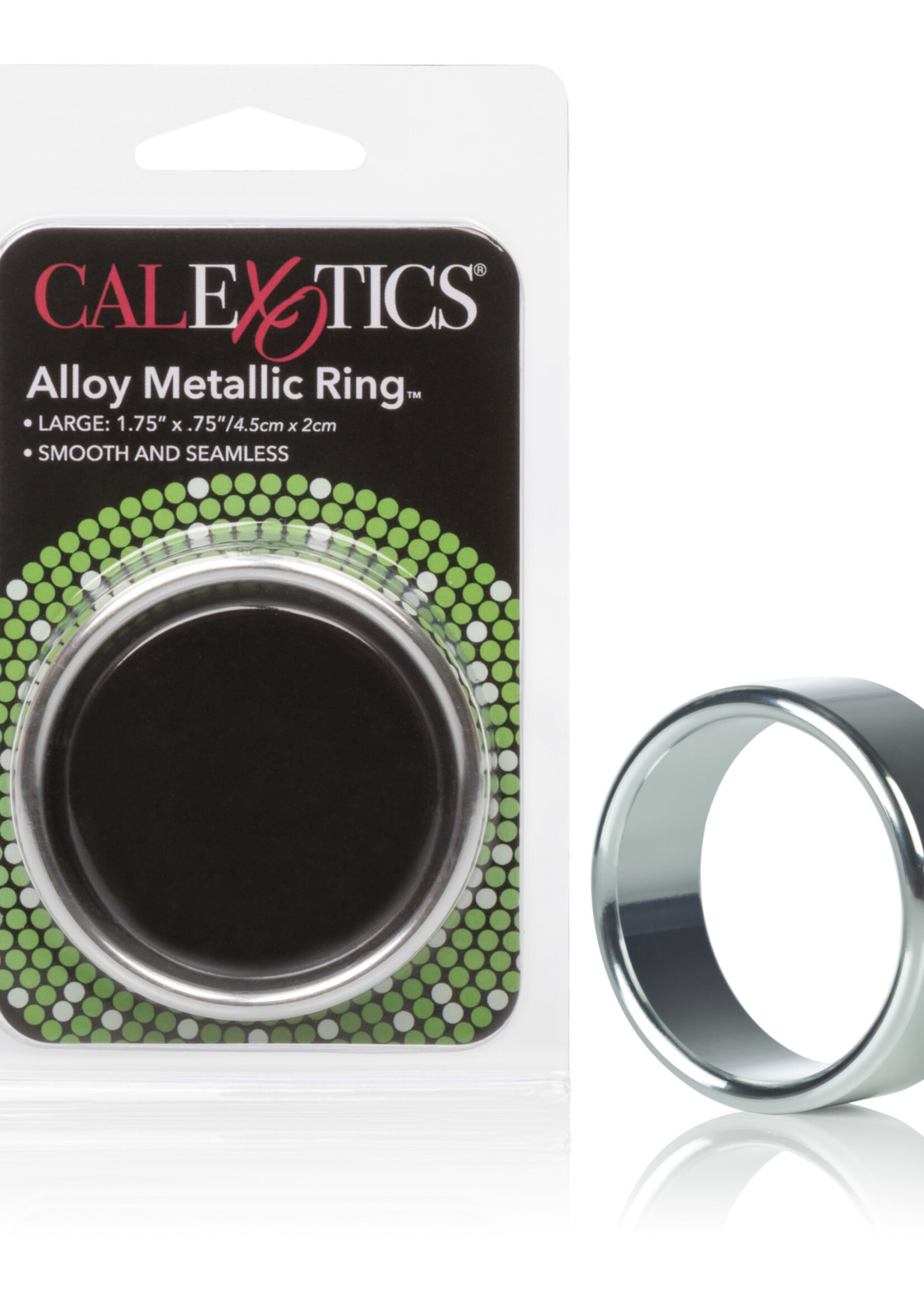 California Exotic Novelties Alloy Metallic Ring - Large
