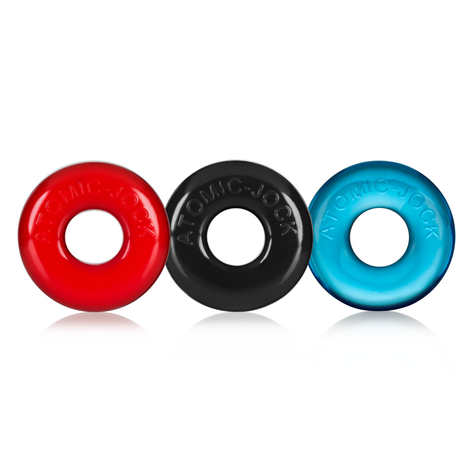 Oxballs Ringer Cockring 3 Pack - Small - Multicolor