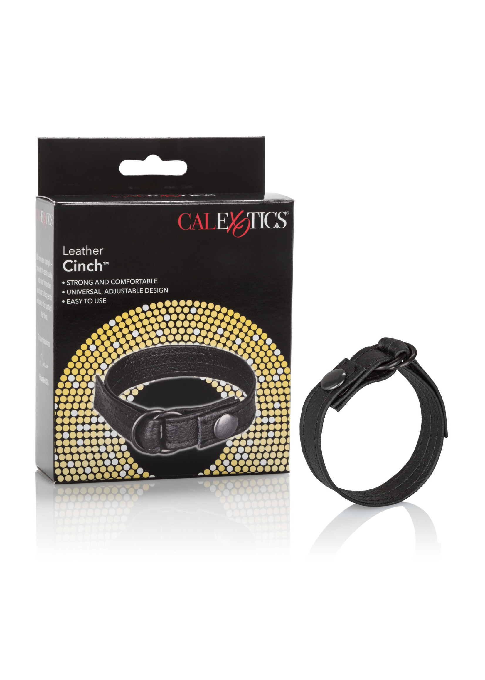 California Exotic Novelties Leather Cinch