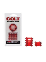 California Exotic Novelties Colt Enhancer Rings - Red