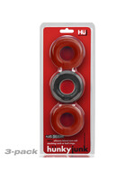Oxballs Huj3 C-Ring 3-Pack - Cherry / Ice