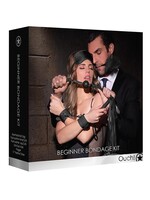 Shots Ouch! Ouch! Kits Beginners Bondage Kit 6pc - Black