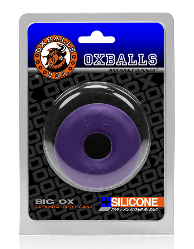 Oxballs Oxballs Big Ox Cockring - Eggplant Ice