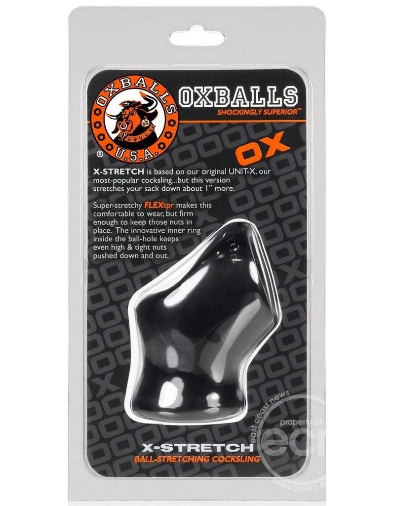 Oxballs Unit X Stretch Ball Stretcher Atomic Jock - Black