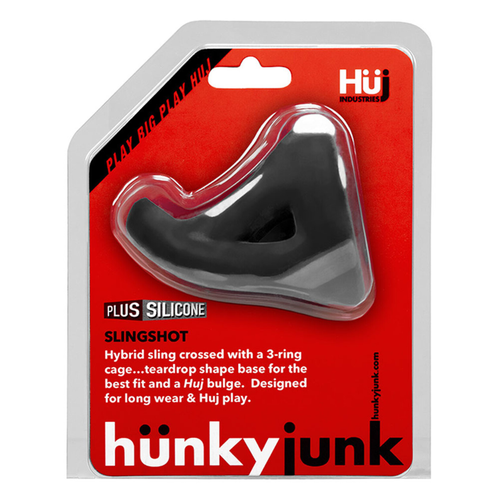 HunkyJunk Hunkyjunk Slingshot 3 Ring Teardrop - Tar