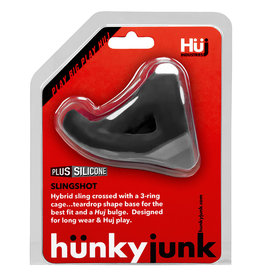 HunkyJunk Hunkyjunk Slingshot 3 Ring Teardrop - Tar