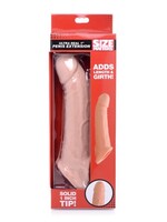 XR Brands Size Matters Ultra Real 1 Inch Solid Tip Penis Extension