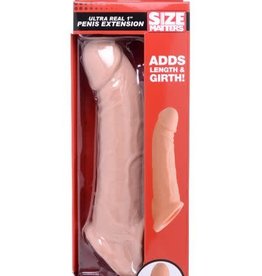 XR Brands Size Matters Ultra Real 1 Inch Solid Tip Penis Extension