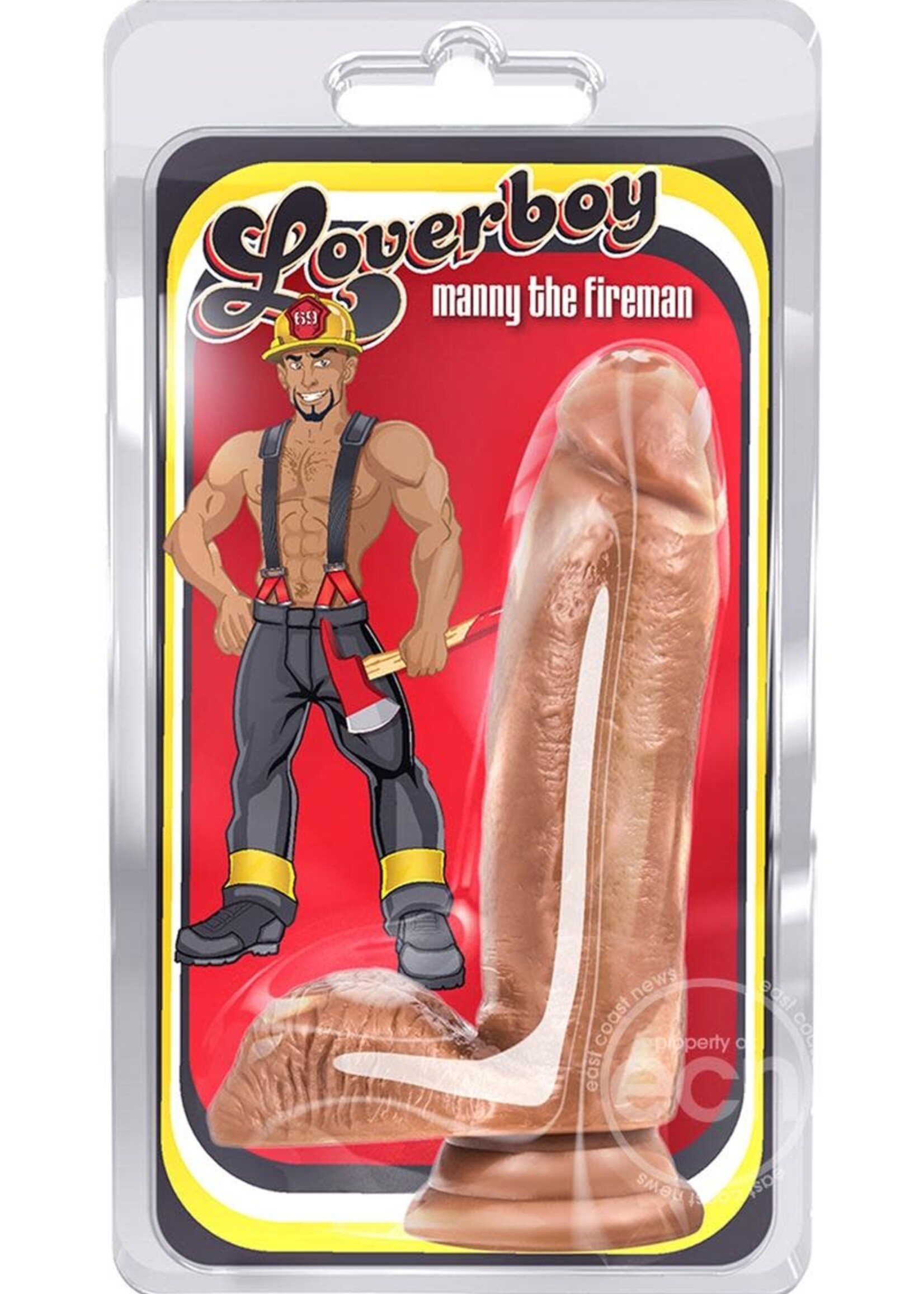 Blush Novelties Lover Boy - Manny the Fire Man Dildo