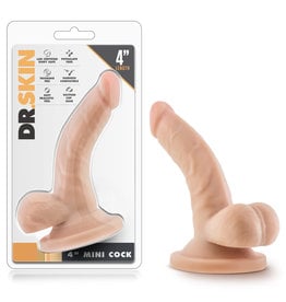 Blush Novelties Dr. Skin - 4 Inch Mini Cock - Vanilla