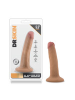 Blush Novelties Dr. Skin - 5.5 Inch Cock With Suction Cup - Mocha