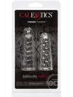 California Exotic Novelties Intimate Play Finger Teasers Finger Massagers - Clear