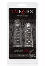 California Exotic Novelties Intimate Play Finger Teasers Finger Massagers - Clear