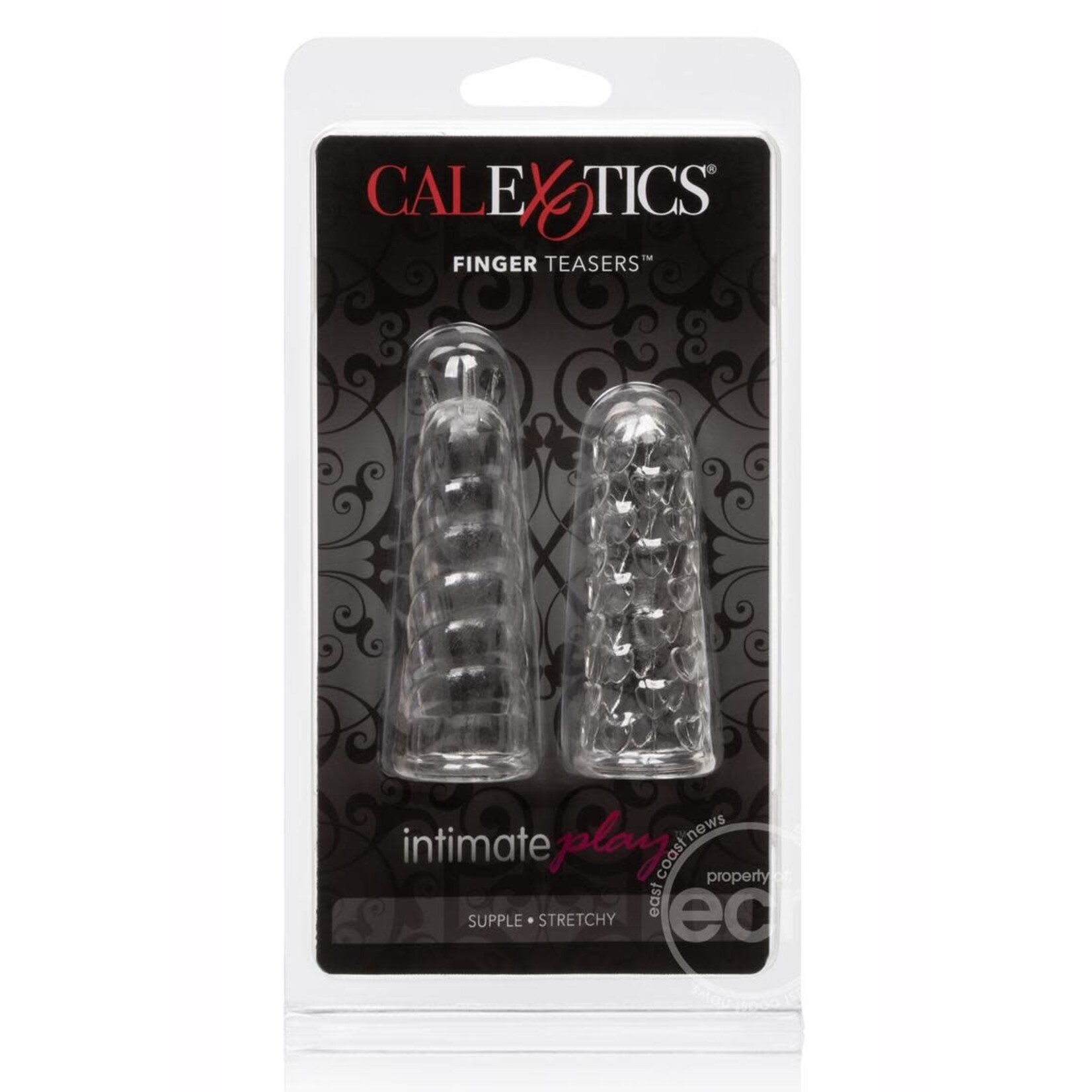 California Exotic Novelties Intimate Play Finger Teasers Finger Massagers - Clear