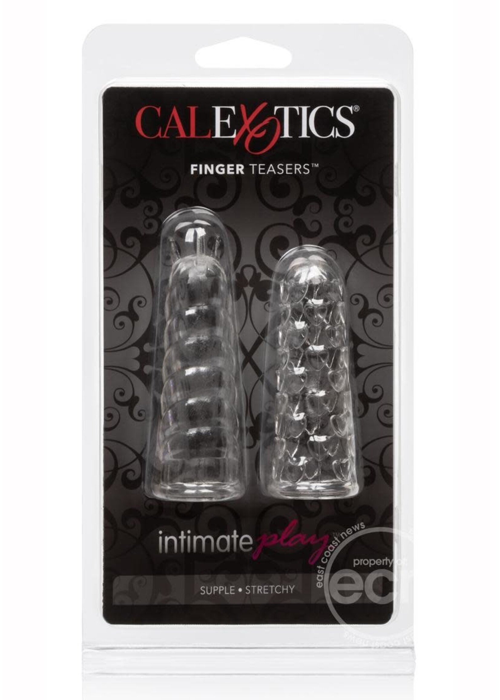 California Exotic Novelties Intimate Play Finger Teasers Finger Massagers - Clear
