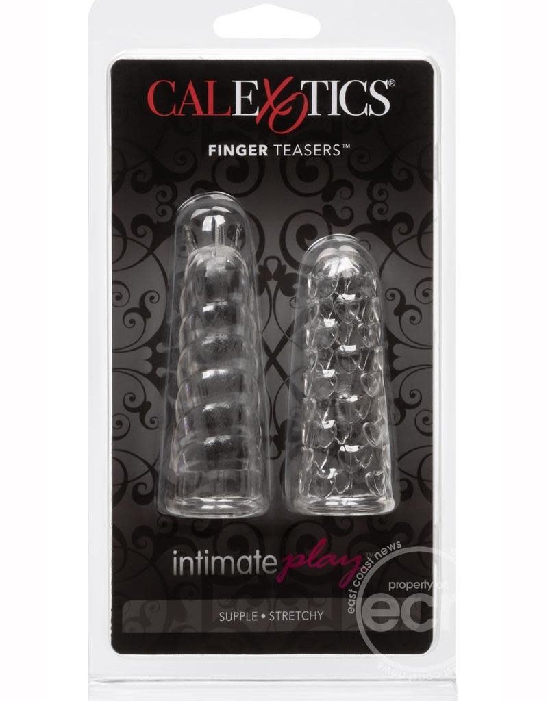 California Exotic Novelties Intimate Play Finger Teasers Finger Massagers - Clear